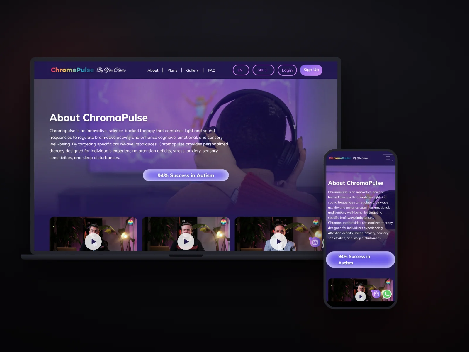 ChromaPulse - Nöroterapi Platformu