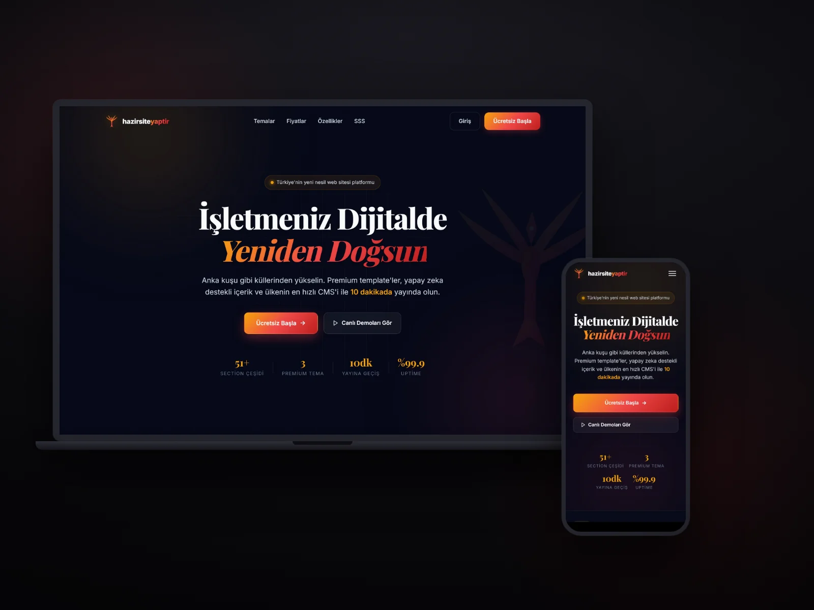 Hazır Site Yaptır ürün görseli